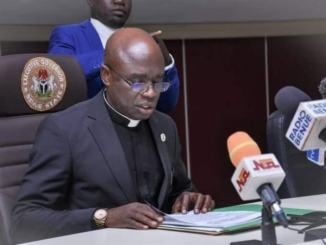 Gov. Rev. Fr. Hyacinth Alia Breaks Silence On SDP Defection Rumours