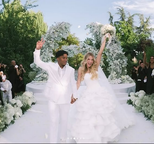 18-year-old Real Madrid Star Endrick Marries his 24-year-old Partner Gabriely Miranda
