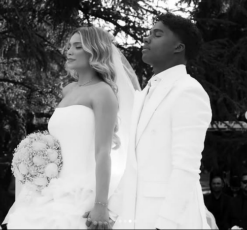 18-year-old Real Madrid Star Endrick Marries his 24-year-old Partner Gabriely Miranda