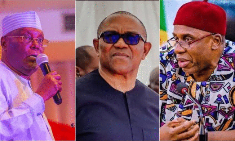 General Poll: ADC Drop Obi, Backs Atiku, Amaechi Ahead of 2027 Race