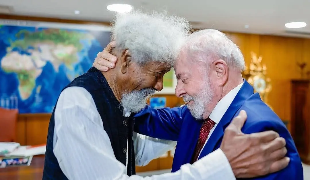 BREAKING: Brazilian President Lula Hosts Soyinka