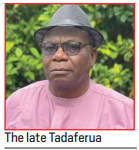 BREAKING NEWS: Union Bank’s Ex–Executive Director, Tadaferua Is Dead