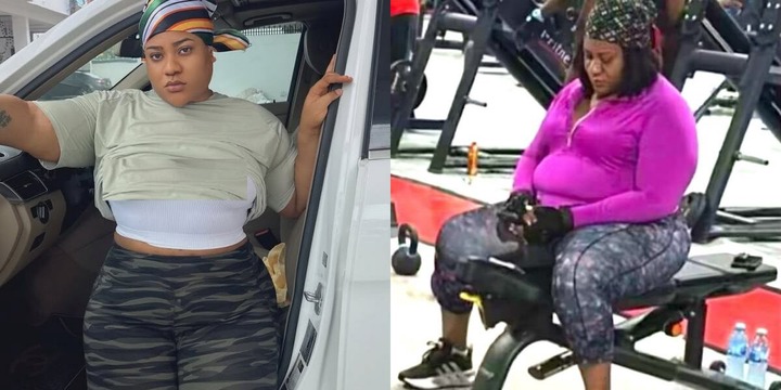 Popular Nollywood actress Nkechi Blessing Finally Admits Health Issue, Blasts Gym-goer For Leaking Photo