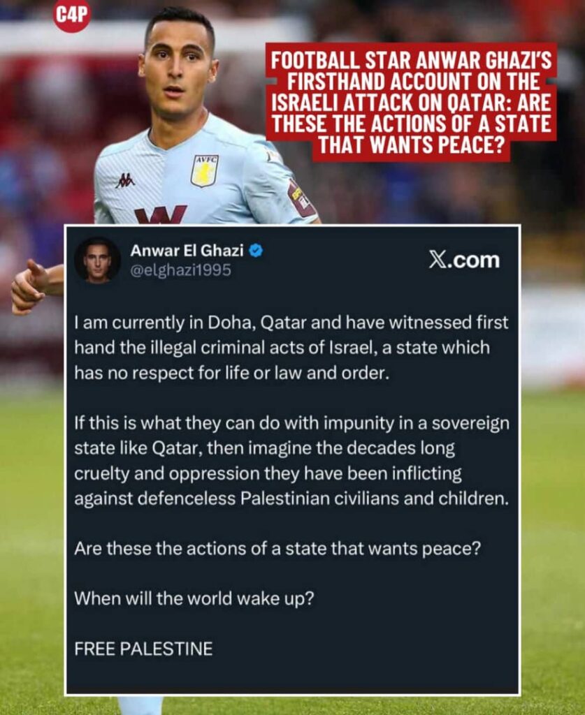 JUST IN: Anwar El Ghazi Speaks Out After Surviving Israeli Bombing in Qatar