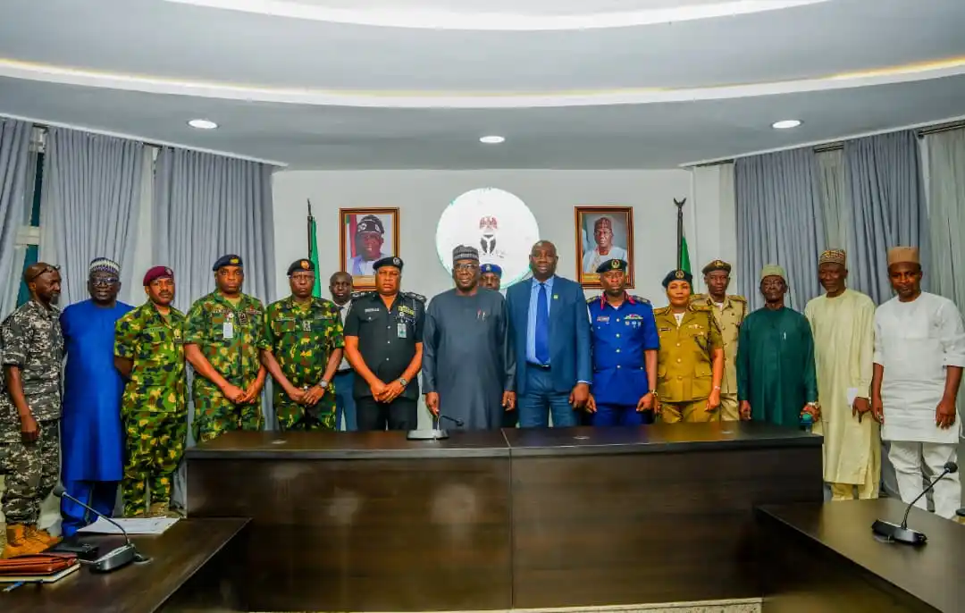 BREAKING: Kwara Gov Holds Security Meeting, Lauds Operatives’ Commitment