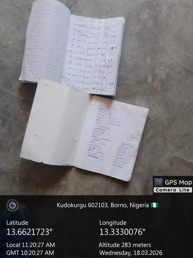 EXCLUSIVE: Captured ISWAP Notebooks Reveal Terrorists' Battle Plans — Names, Roles, Sponsorere, Weapons, Ammunition All Documented Like a Military Operation