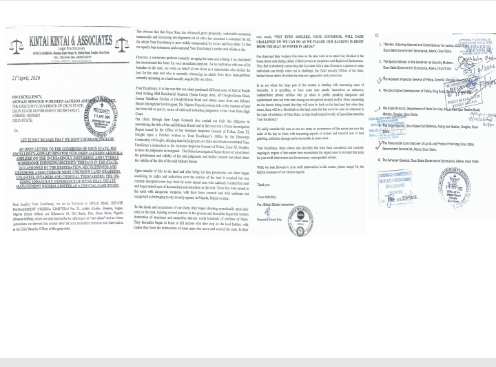 Sinatu Adeoye Judgement Land : Governor Adeleke Urged to Crush Land-Grabber Militia Threatening Osun Peace