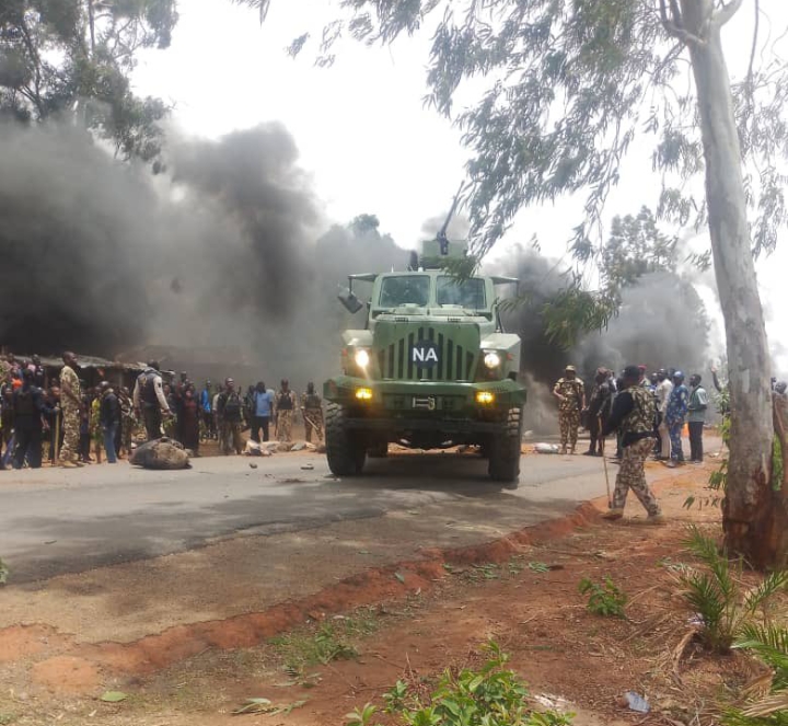 Plateau Crisis: Angry Residents Set Military Checkpoint Ablaze After Villager’s Death (PHOTOS)