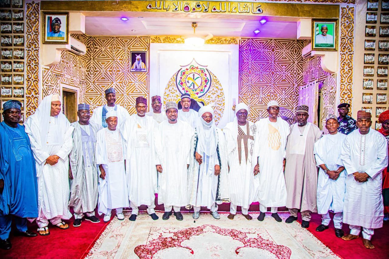 BREAKING: Northern Senators Forum Welcomes New Emir of Gumel, Hails Senator Barau, Hussaini