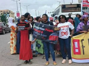 Protesters Stormed Abuja Over Federal Government Borrowing