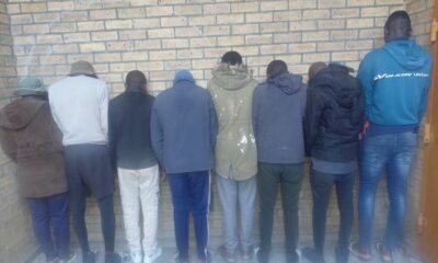Eight Undocumented Foreign Nationals Arrested After Police Stop And Search Minibus Taxi During N7 Vehicle Checkpoint In Steinkopf